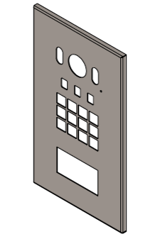 Boujee Dahua VTO3221 Dress Plate