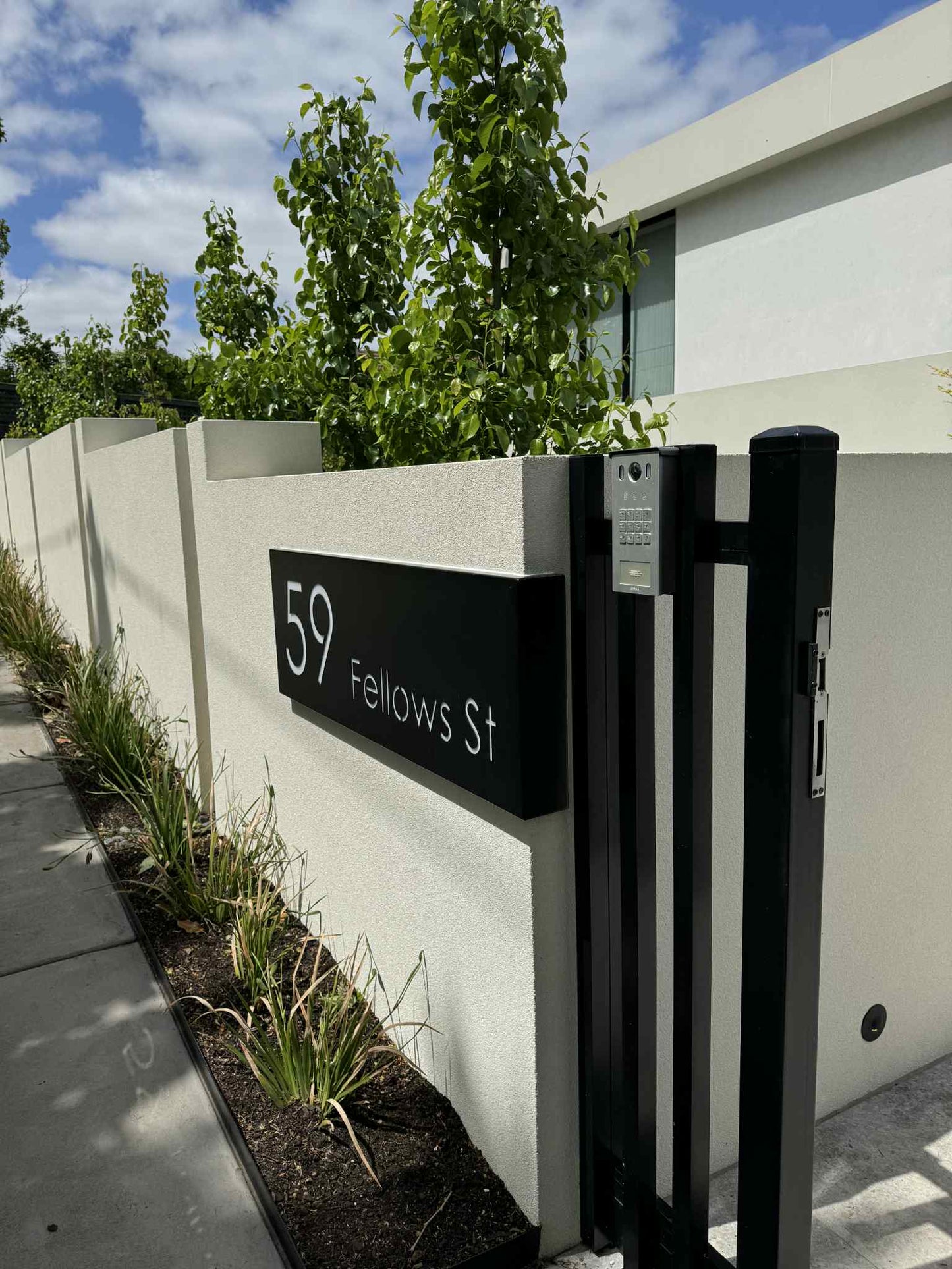 Boujee Address Plate