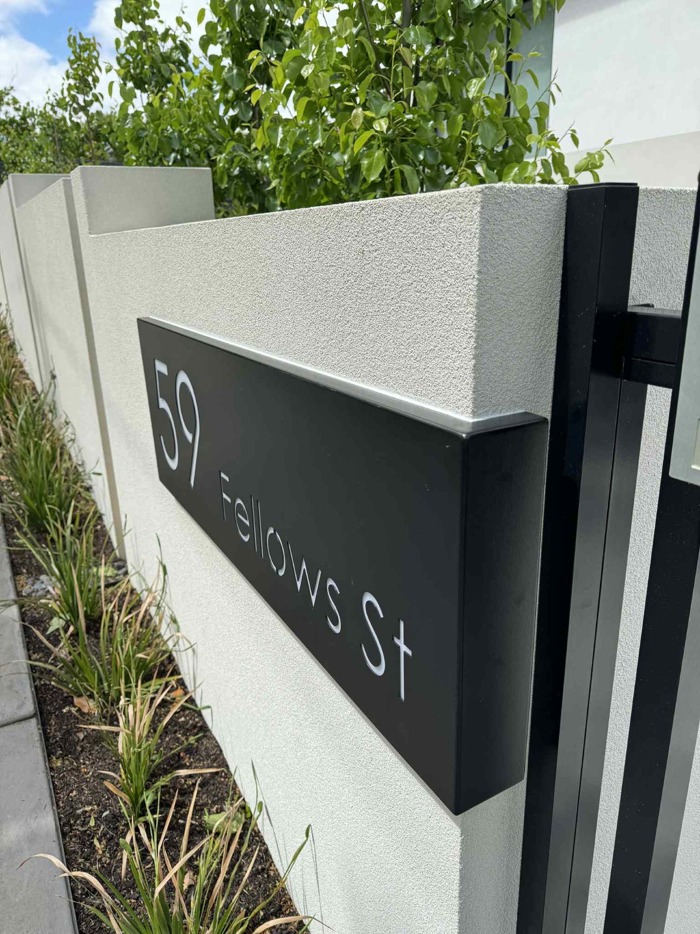 Boujee Address Plate